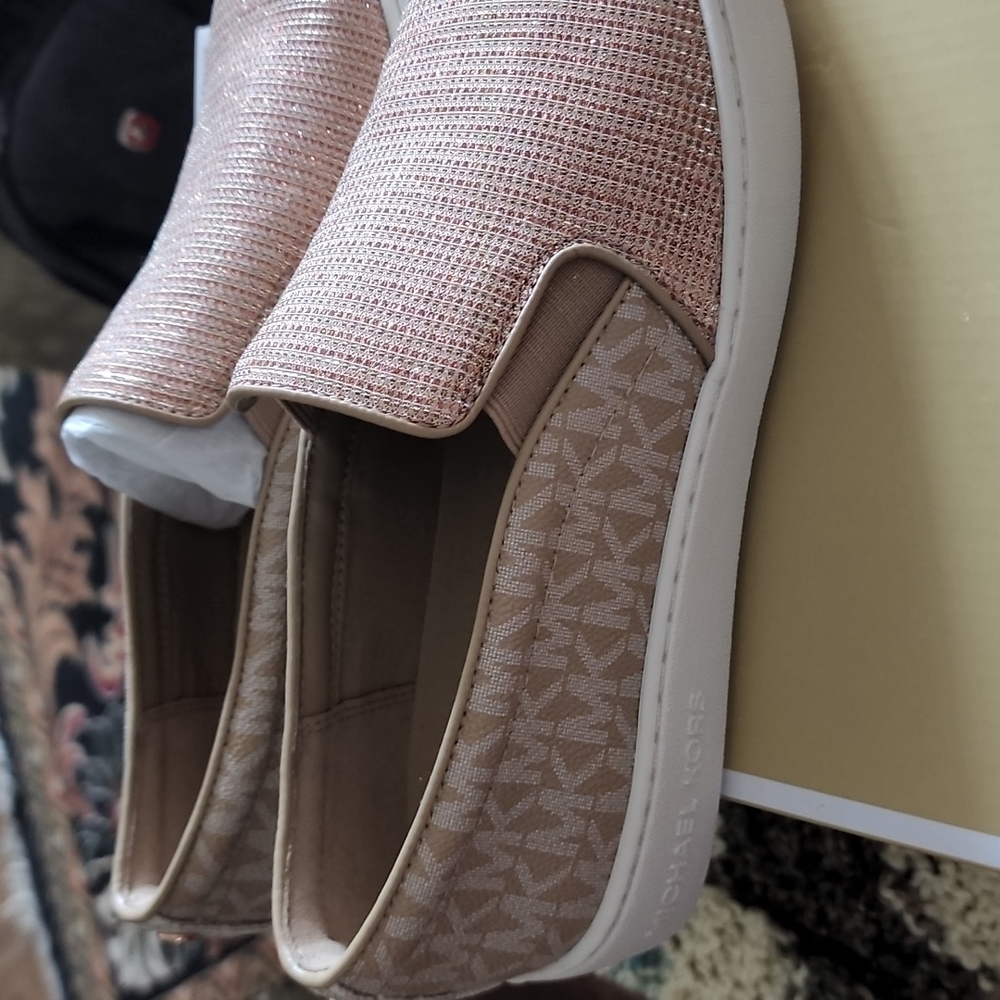 Michael kors keaton slip on NEW
